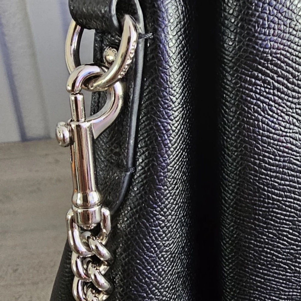 Coach Sage Carryall Satchel in Black Leather - Picture 4 of 10
